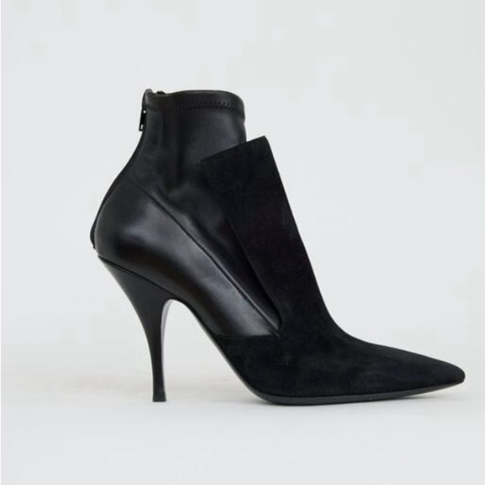 GIVENCHY suede and leather booties